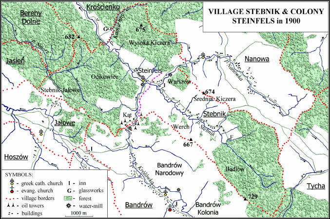 Bandrow Area Map